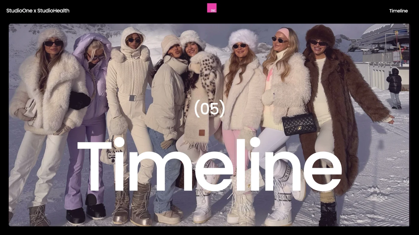 Amazon Alpine Time Stories pitch deck slide