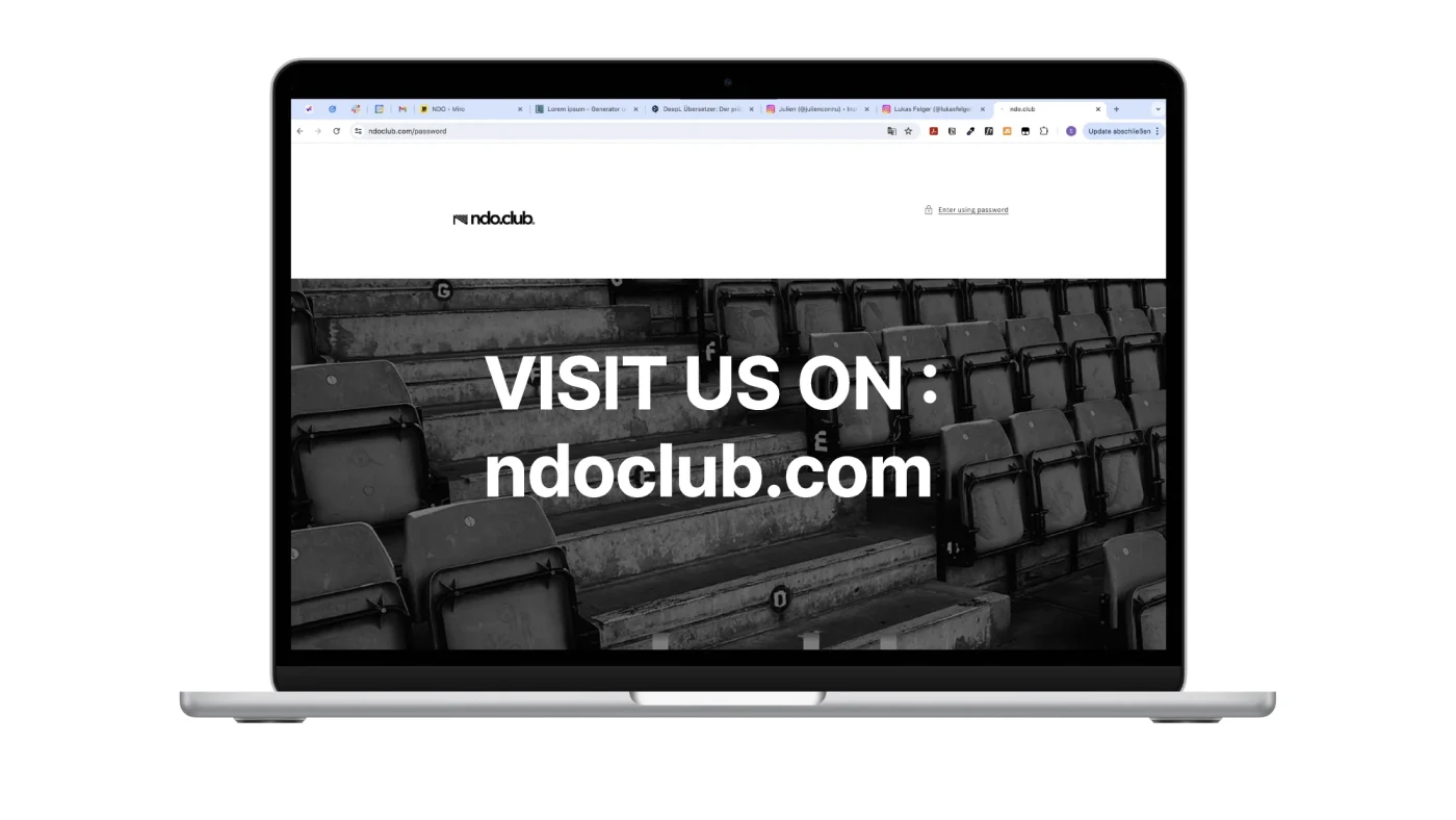 ndo.club Nike pitch deck slide